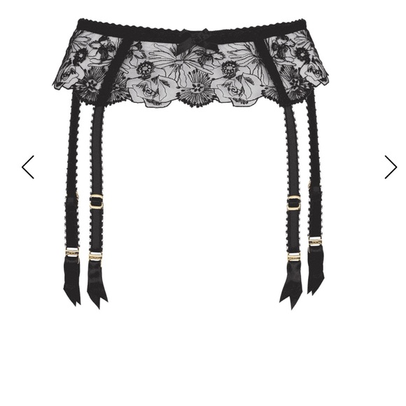 Agent Provocateur Other - Agent Provocateur Black Lace Garter